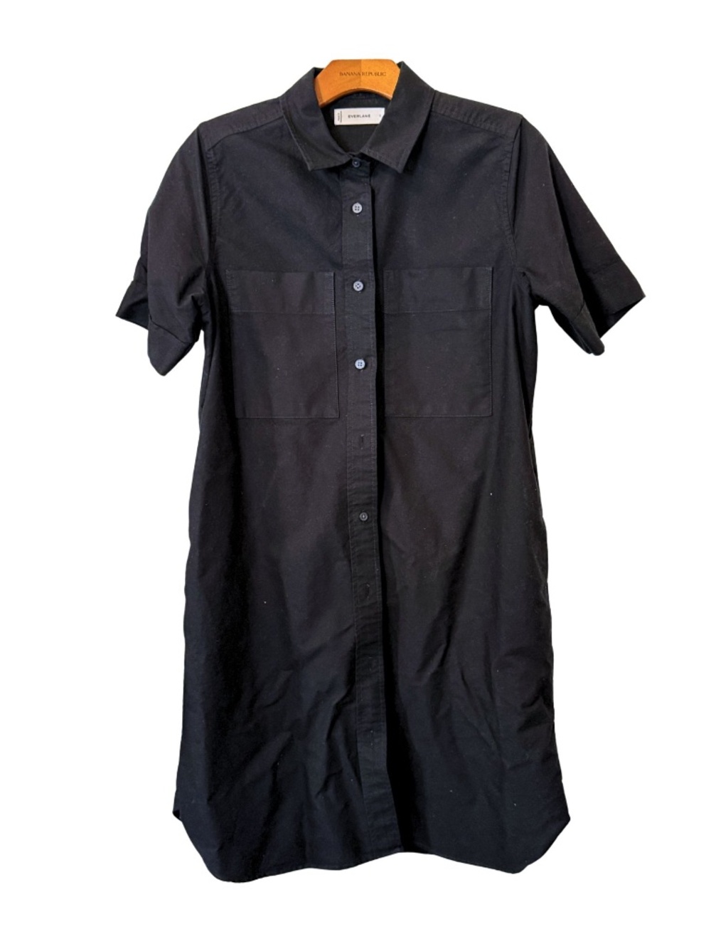 Everlane: THE OXFORD SHORT-SLEEVE SHIRT DRESS Size SM - Picture 3 of 5